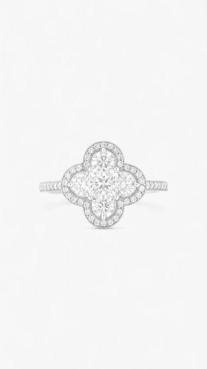 Clover Elegance Ring
