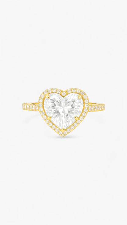 Heart's Serenade Ring