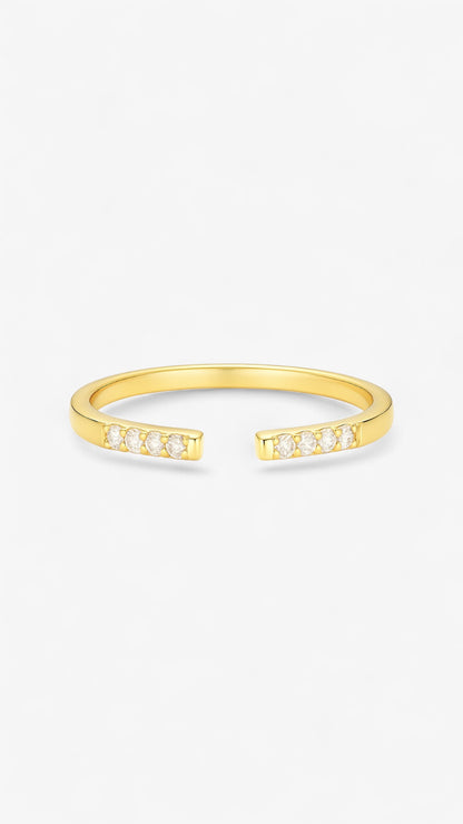 Verfeinerter Funkelring