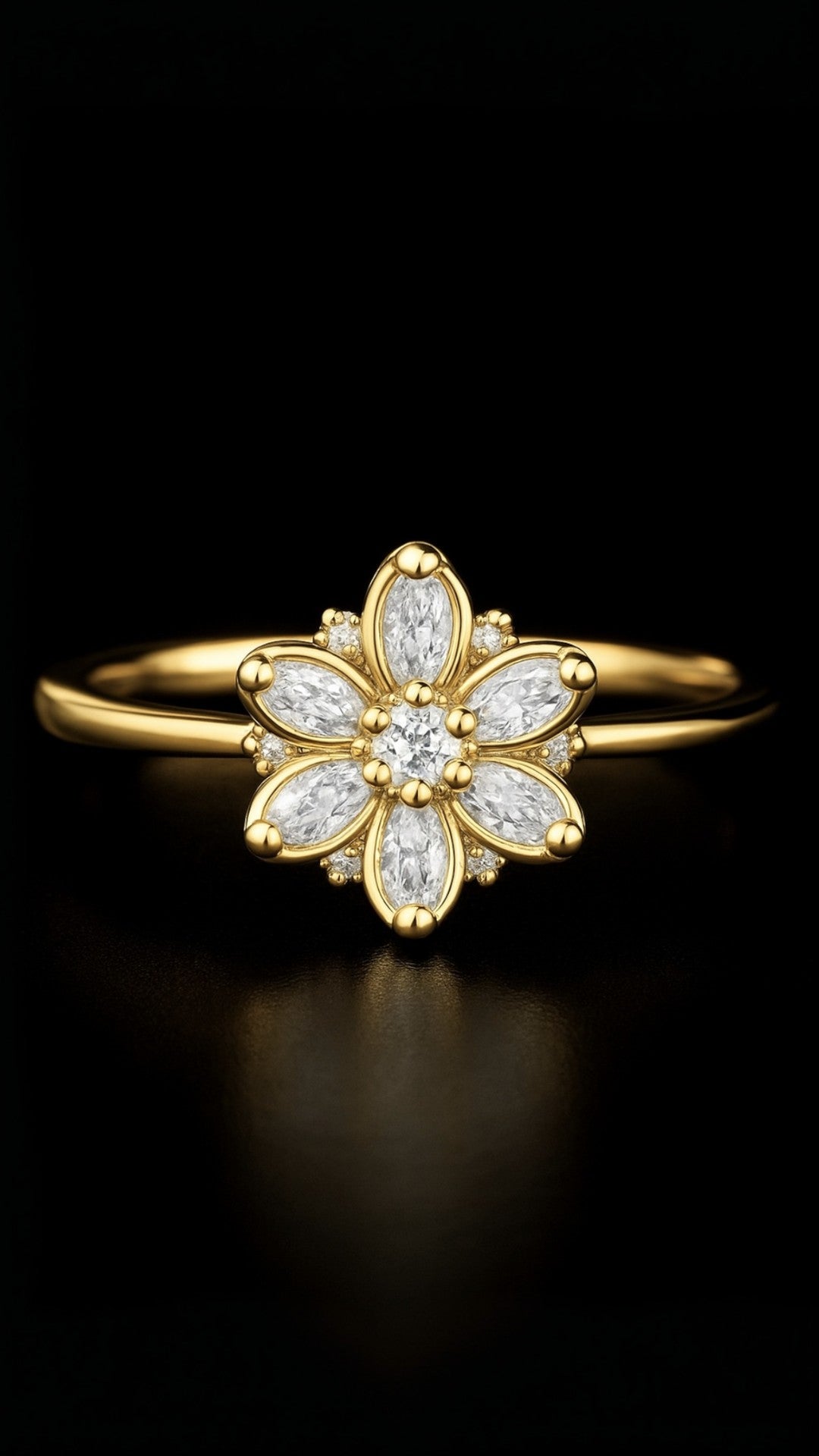 Petal Whisper Ring