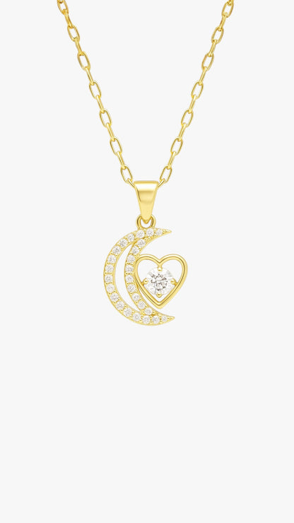 Lunar Heartbeat Necklace