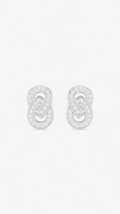 Sparkling Cascade Earrings