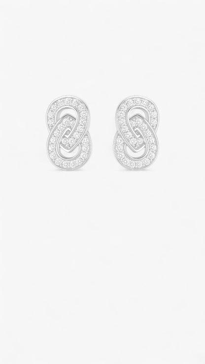 Sparkling Cascade Earrings