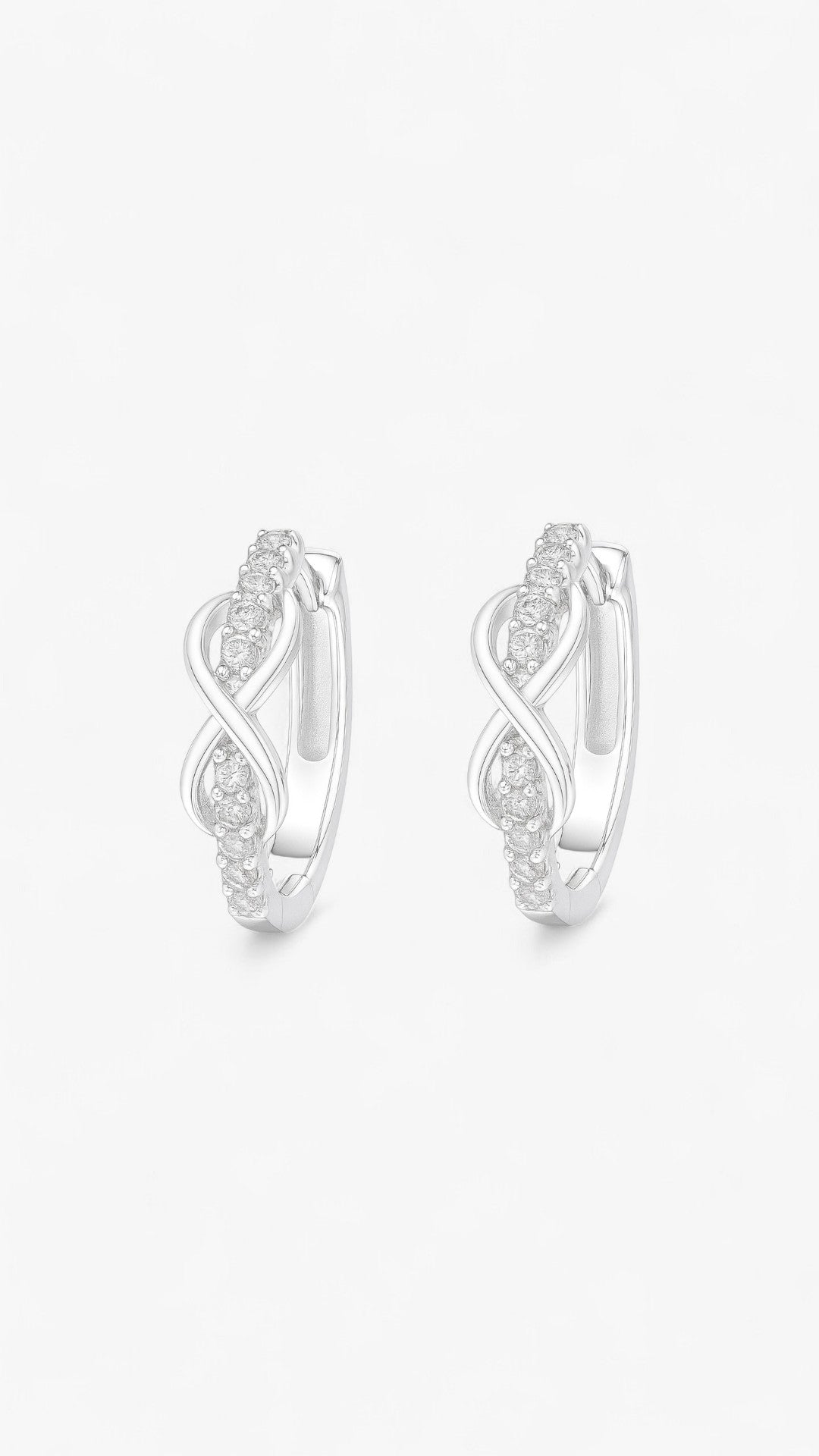 Radiant Infinity Earrings