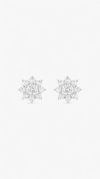 Orecchini Glamour Ghiacciati