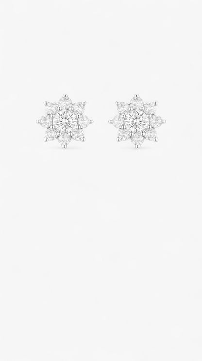 Orecchini Glamour Ghiacciati