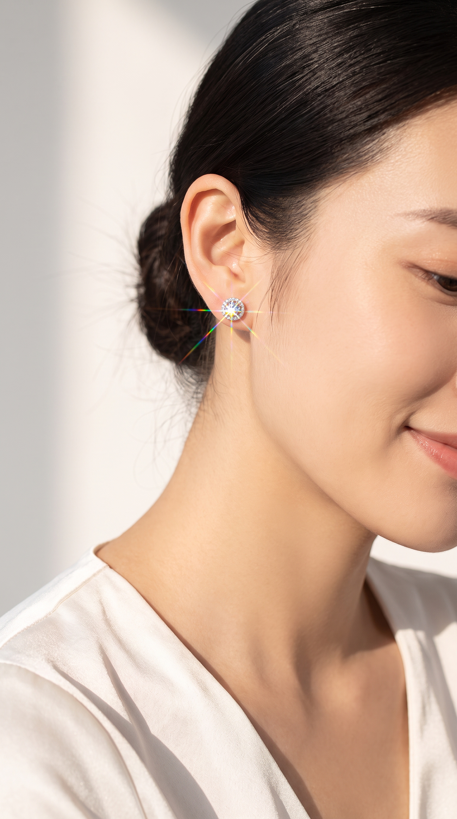 Solar Halo Earrings