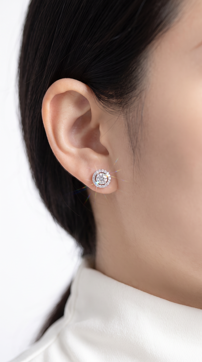 Solar Halo Earrings