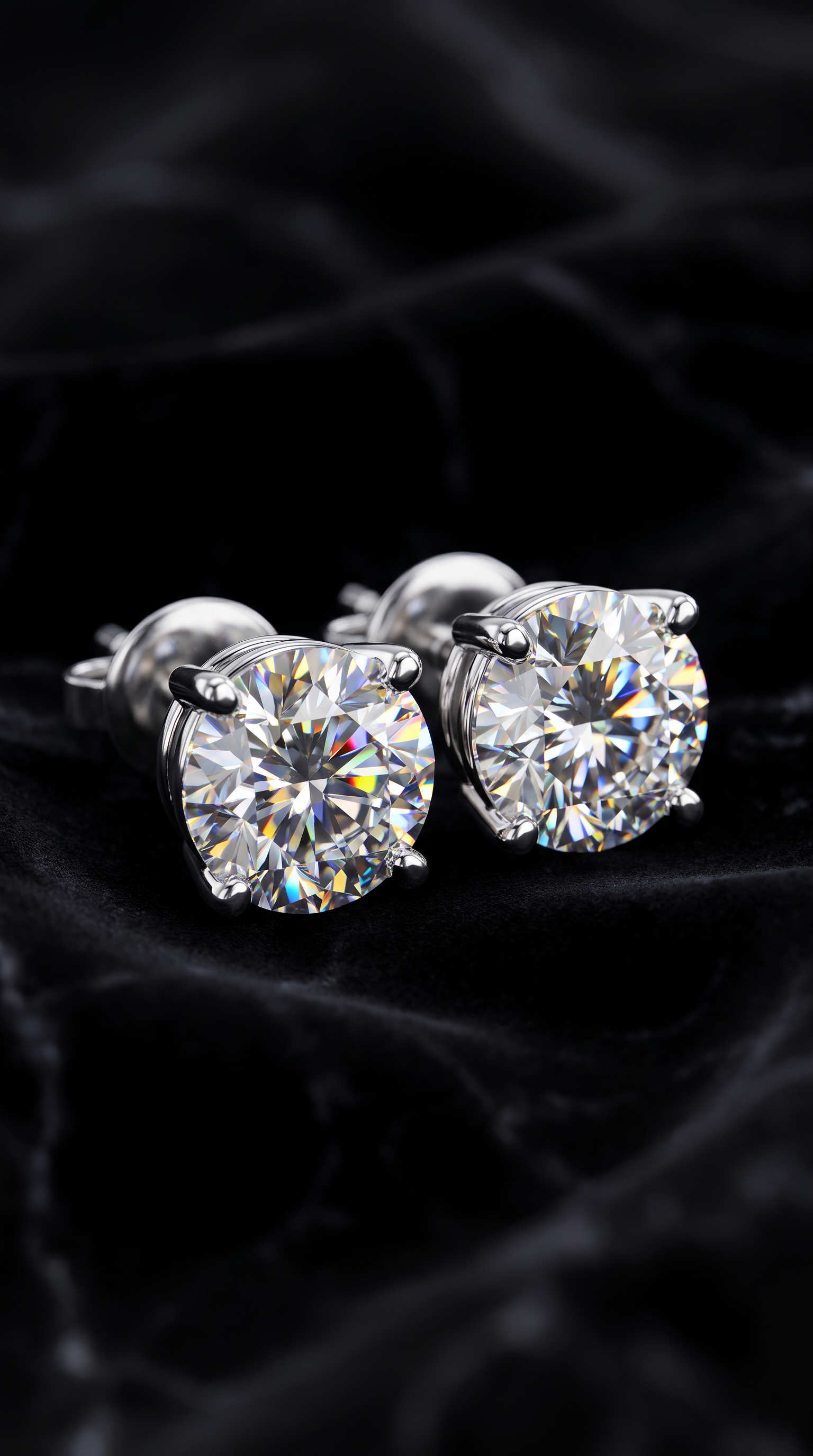 Timeless Solitaire Earrings