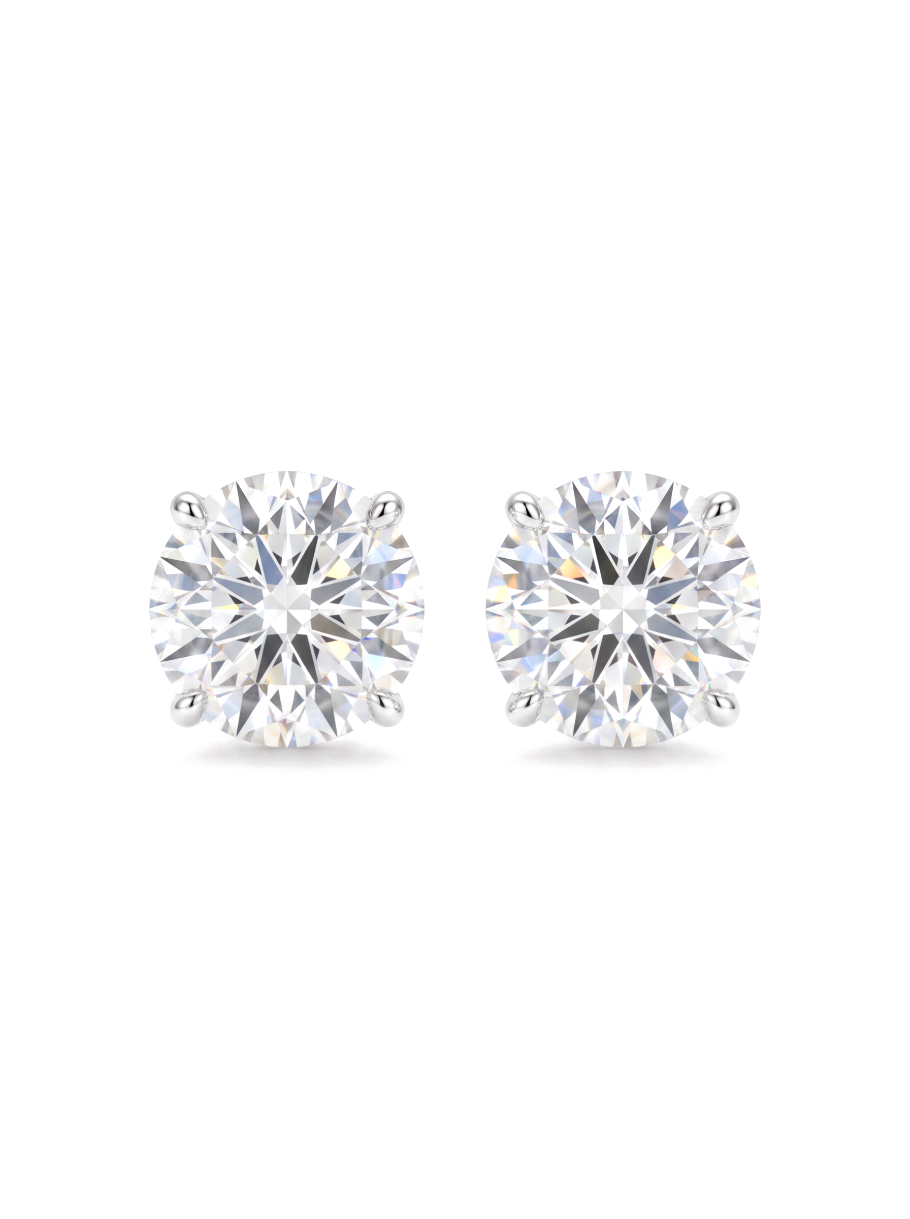 Timeless Solitaire Earrings