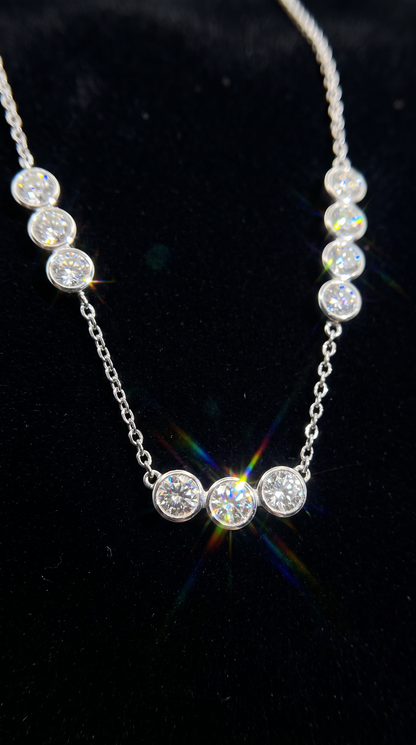 Triple Orbit Necklace