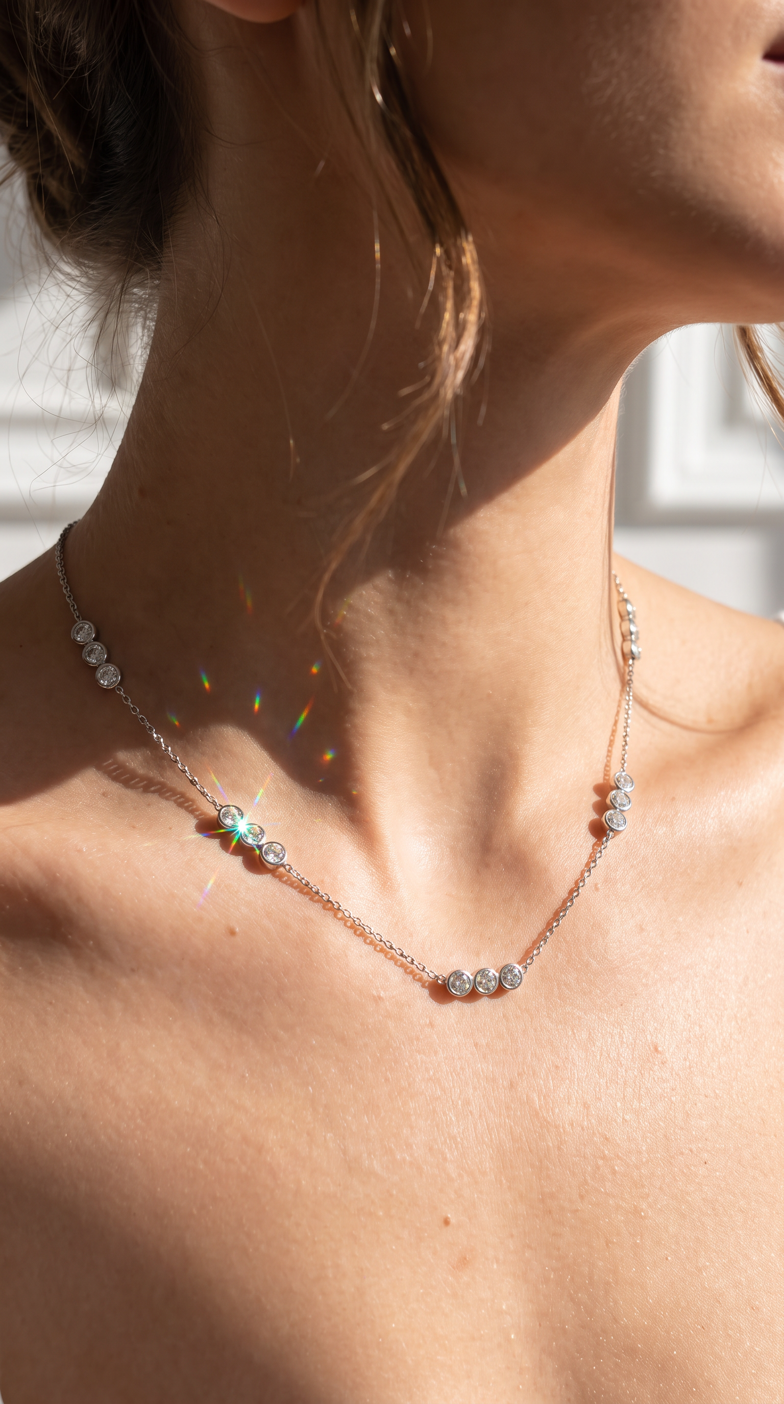 Triple Orbit Necklace