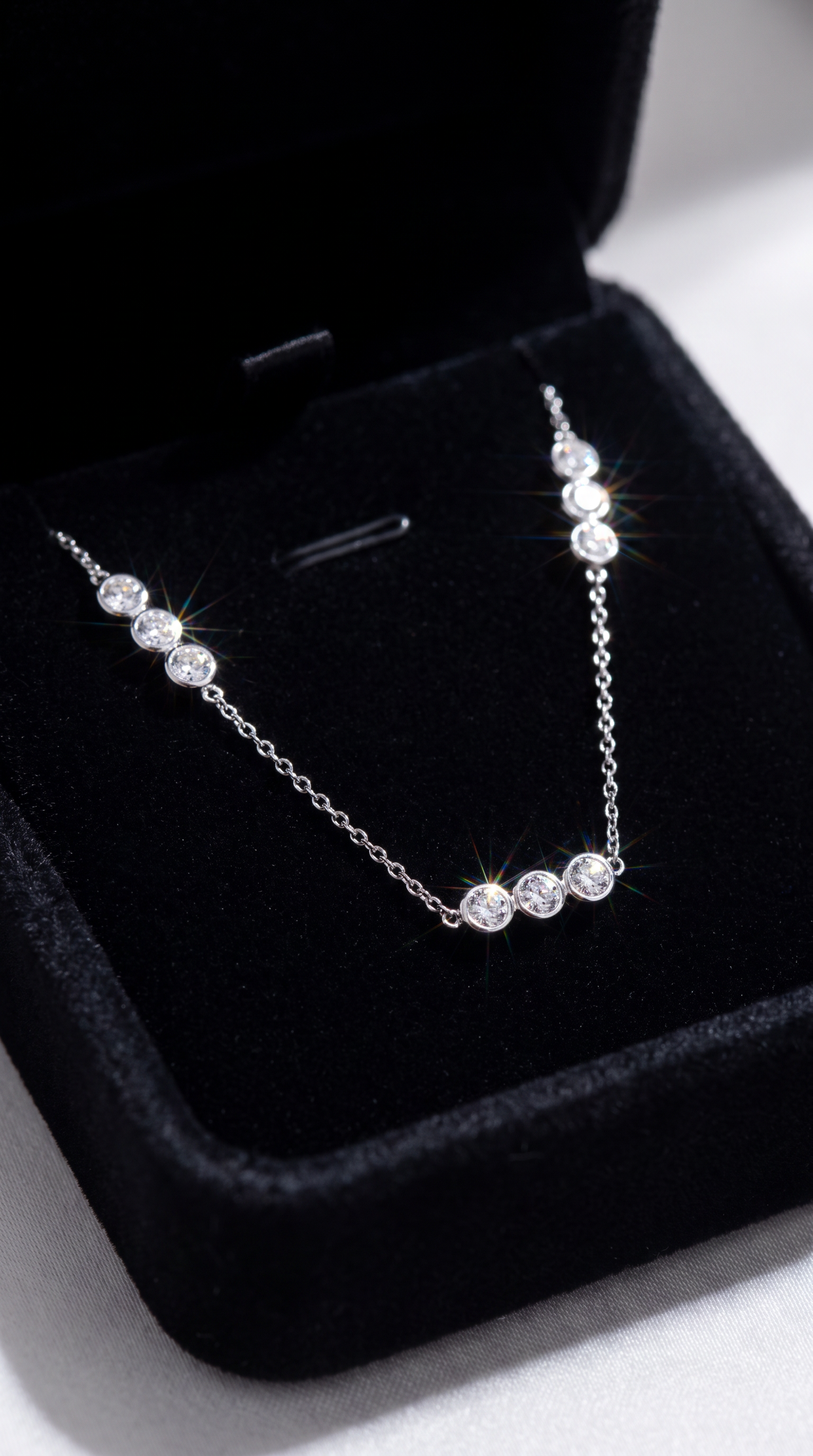 Triple Orbit Necklace