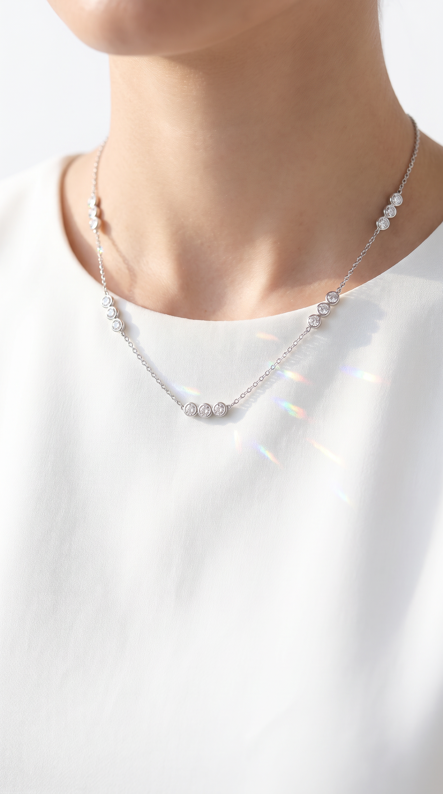 Triple Orbit Necklace