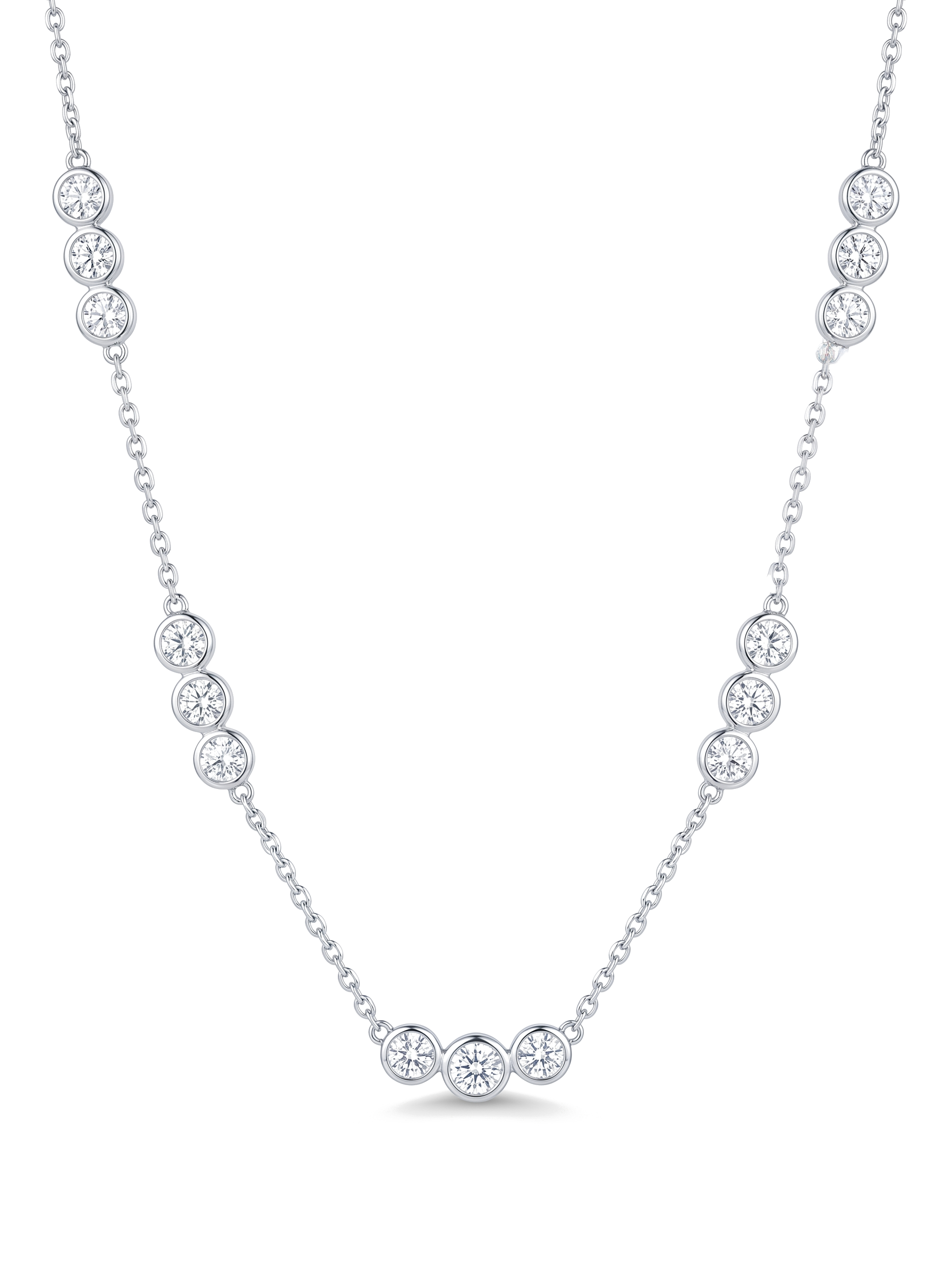 Triple Orbit Necklace